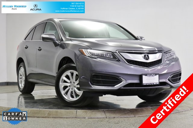 Certified Used 2017 Acura Rdx Awd With Technology Package Suvs